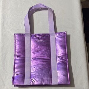 Marc Jacobs Shiny Purple Tote Bag
